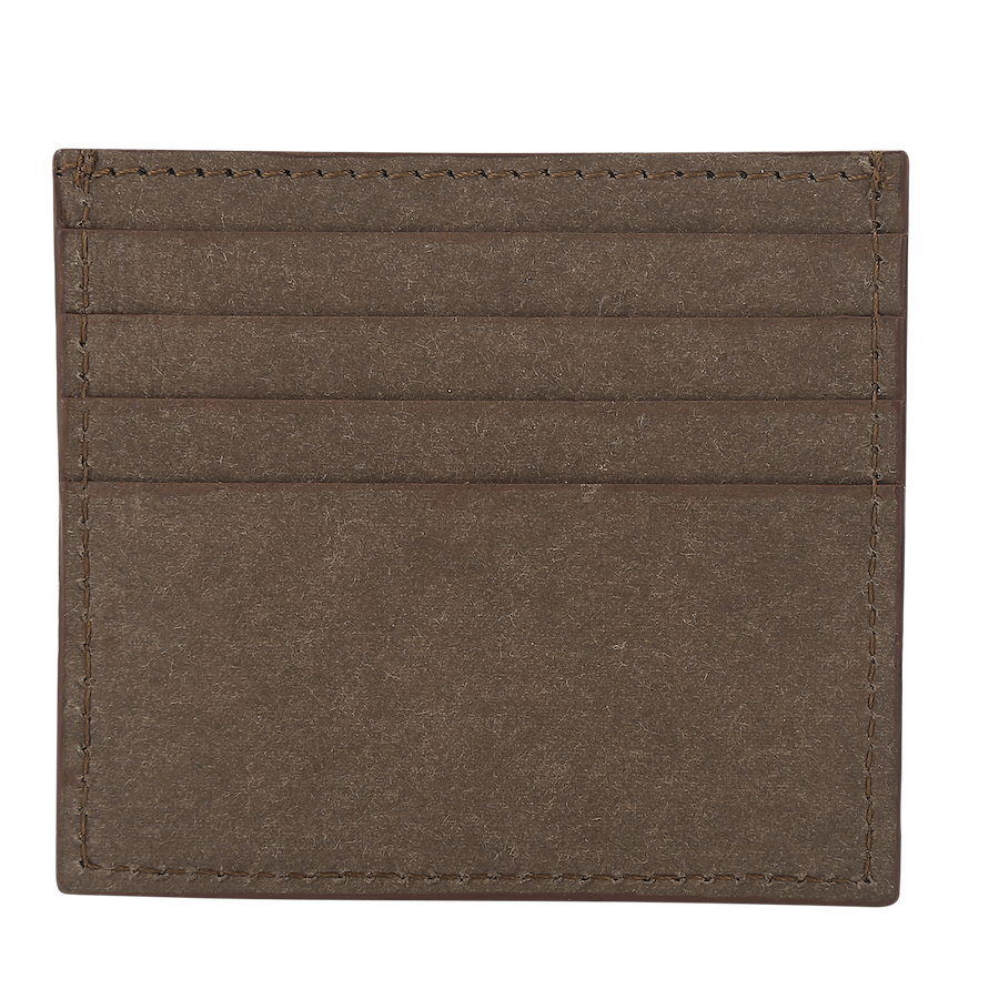EthicaLiving | Sustainable | Luxury Vegan Brown Paper Card Holder